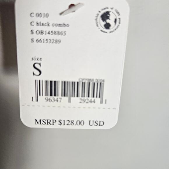 NWT Free People Marsaille Mini Dress Sz Small Black & White - Picture 7 of 16